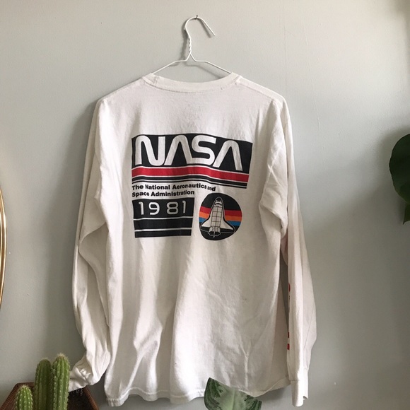 Neon Riot NASA Long Sleeve T-shirt - Picture 1 of 4